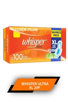 Whisper Ultra Xl 20p